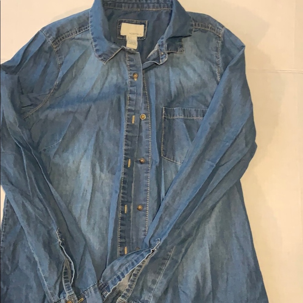 Forever 21 chambray.